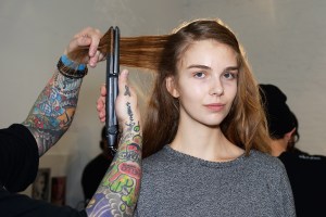 Backstage at Creatures of Comfort RTW Fall 2016