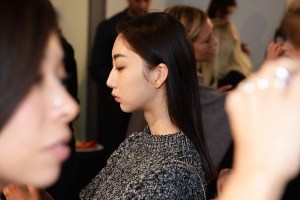 Backstage at Creatures of Comfort RTW Fall 2016