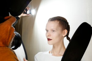 Backstage at Creatures of the Wind RTW Fall 2016