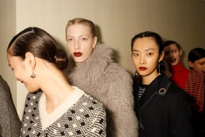 Backstage at Creatures of the Wind RTW Fall 2016