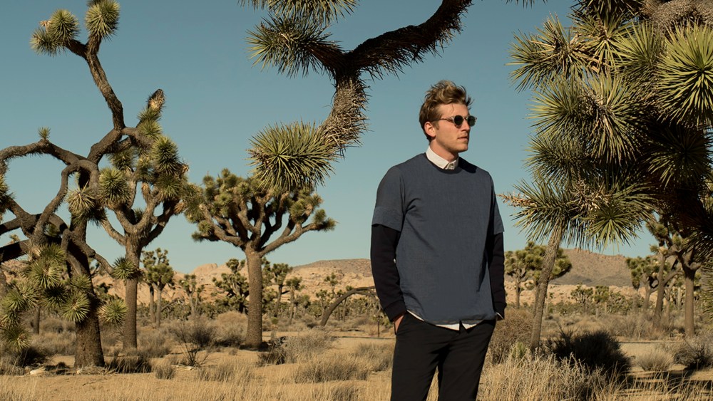 A look from the CWST x Frank & Oak "Made in LA" capsule collection.
