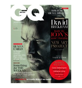 British GQ March 2016 Cover David Beckham