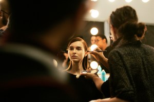 Backstage at Delpozo RTW Fall 2016