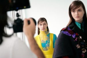 Backstage at Delpozo RTW Fall 2016