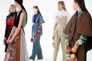 Backstage at Delpozo RTW Fall 2016