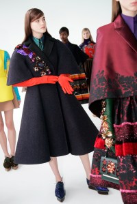 Backstage at Delpozo RTW Fall 2016