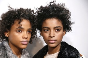 Backstage Derek Lam RTW Fall 2016