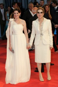 Anne Hathaway and Meryl Streep at the Vince Film Festival.