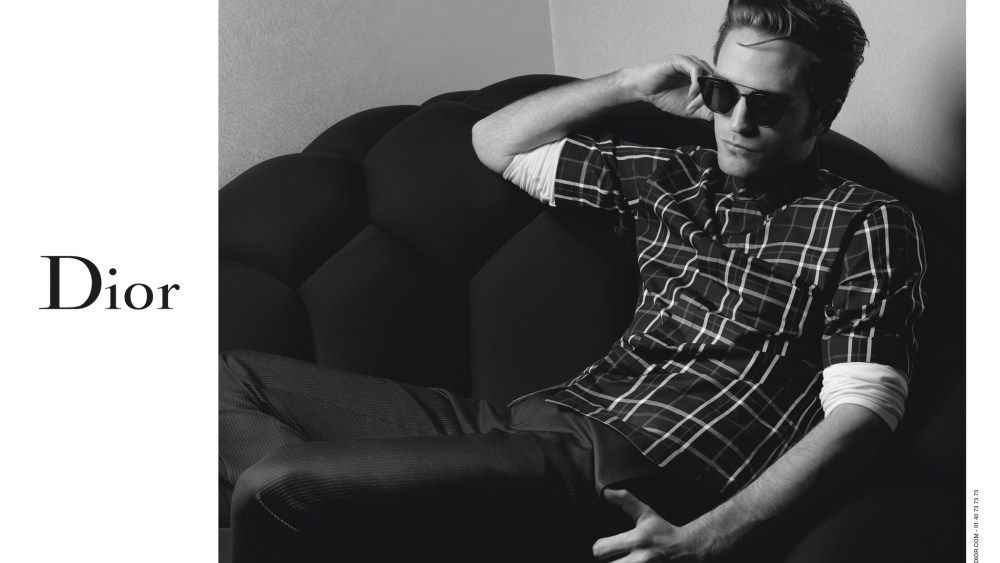 Robert Pattinson in the Dior Homme fall 2016 campaign.