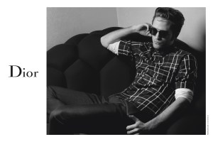 Robert Pattinson in the Dior Homme fall 2016 campaign.