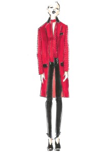 Sketches  from Disney's "Alice Through the Looking Glass" collaboration with Thomas Wylde.