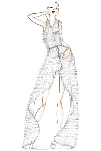 Sketches  from Disney's "Alice Through the Looking Glass" collaboration with Thomas Wylde.