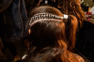 Backstage at DKNY RTW Fall 2016