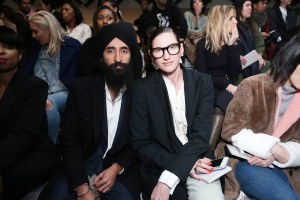 Waris Ahluwalia and Jenna Lyons