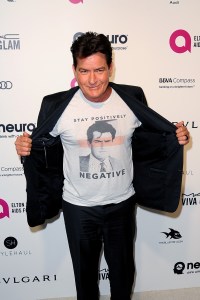 Charlie SheenElton John AIDS Foundation 2016 Academy Awards Party