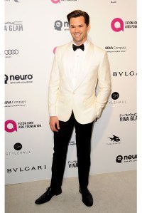 Andrew Rannells Elton John AIDS Foundation 2016 Academy Awards Party
