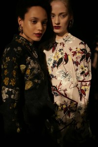 Backstage at Erdem RTW Fall 2016