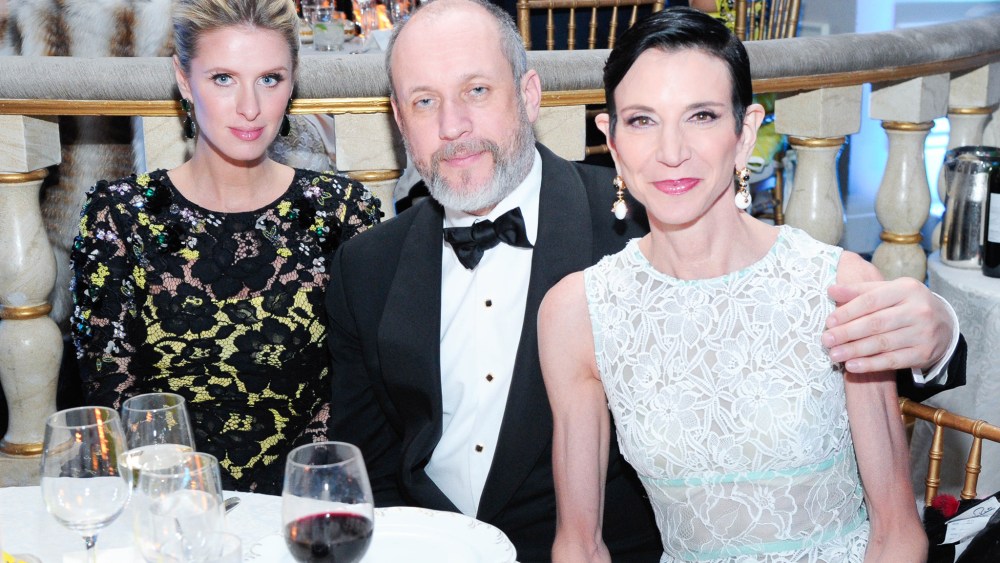 Nicky Hilton, Peter Copping and Amy Fine Collins.
