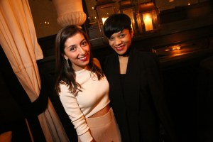 Zoe Anastasiou and Brittney Bryant Fashion Unfiltered Dinner, Feb 3, 2016