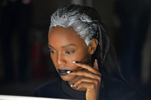 Backstage at Fenty Puma by Rihanna RTW Fall 2016