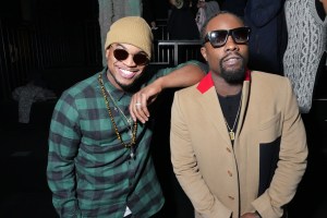Ne-Yo and Wale at Fenty Puma by Rihanna Fall 2016