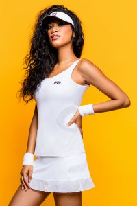 Looks from the Love Fila by Marion Bartoli