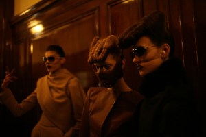 Backstage at Gareth Pugh RTW Fall 2016