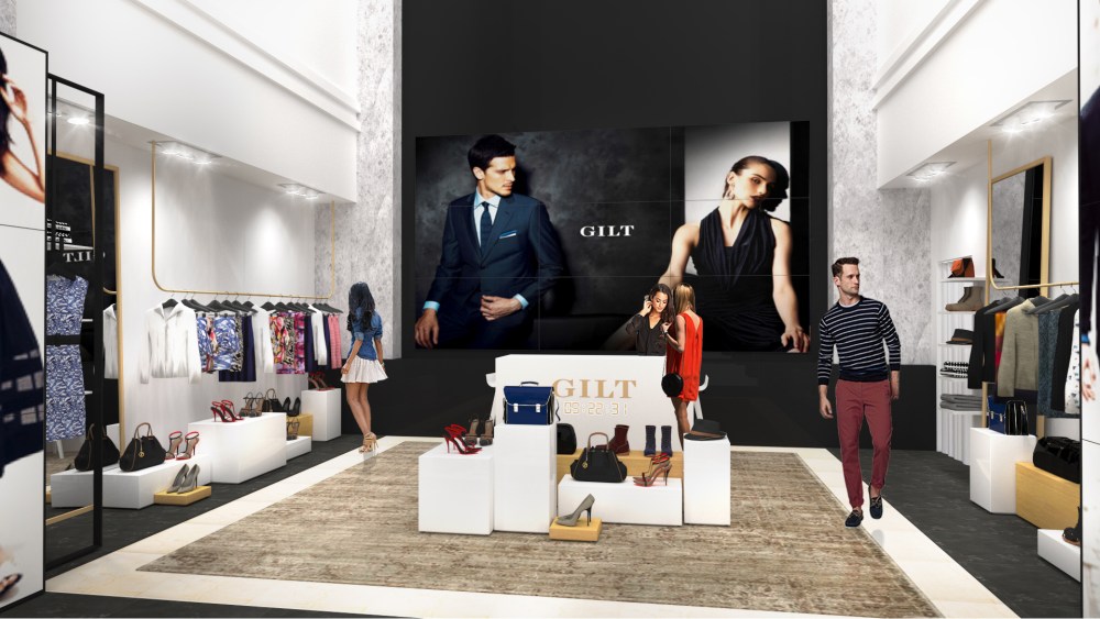 Gilt shop at Saks