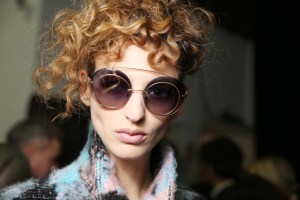 Backstage at Giorgio Armani RTW Fall 2016