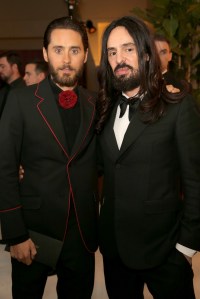 Alessandro Michele and actor Jared Leto 2016 Oscars Governor’s Ball