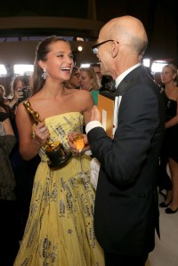 Alicia Vikander 2016 Oscars Governor’s Ball