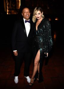 Russell Simmons, Lucy McIntosh 2016 Grammy Awards After Party