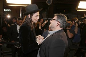 James Bay, Lucian Grainge CBE 2016 Grammy Awards After Party