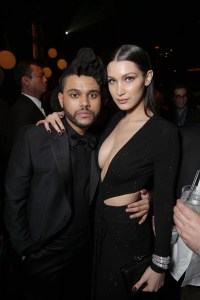 The Weeknd, Bella Hadid 2016 Grammy Awards After Party