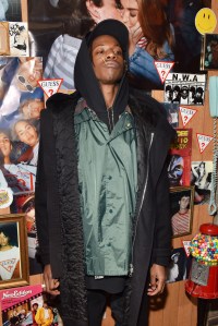 Joey Bada$$ At A$AP Rocky x Guess Originals Party New York Fashion Week Fall 2016