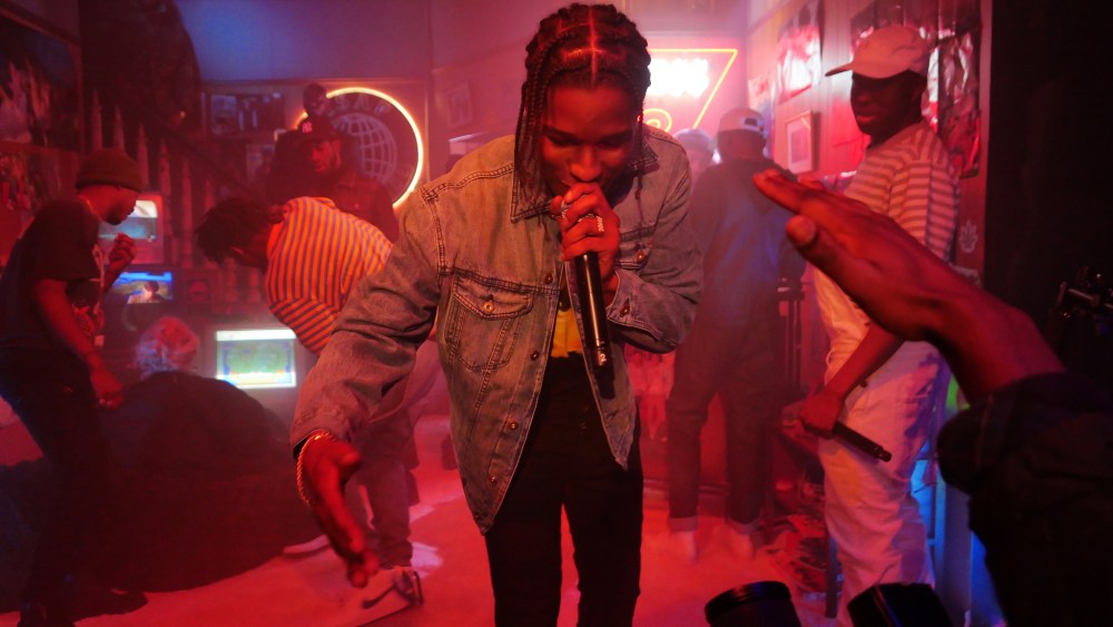 A$AP Rocky At A$AP Rocky x Guess Originals Party New York Fashion Week Fall 2016