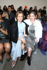 Diane Kruger and Jamie King front row at Jason Wu RTW Fall 2016