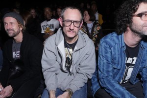 Terry Richardson at Front Row at Jeremy Scott RTW Fall 2016