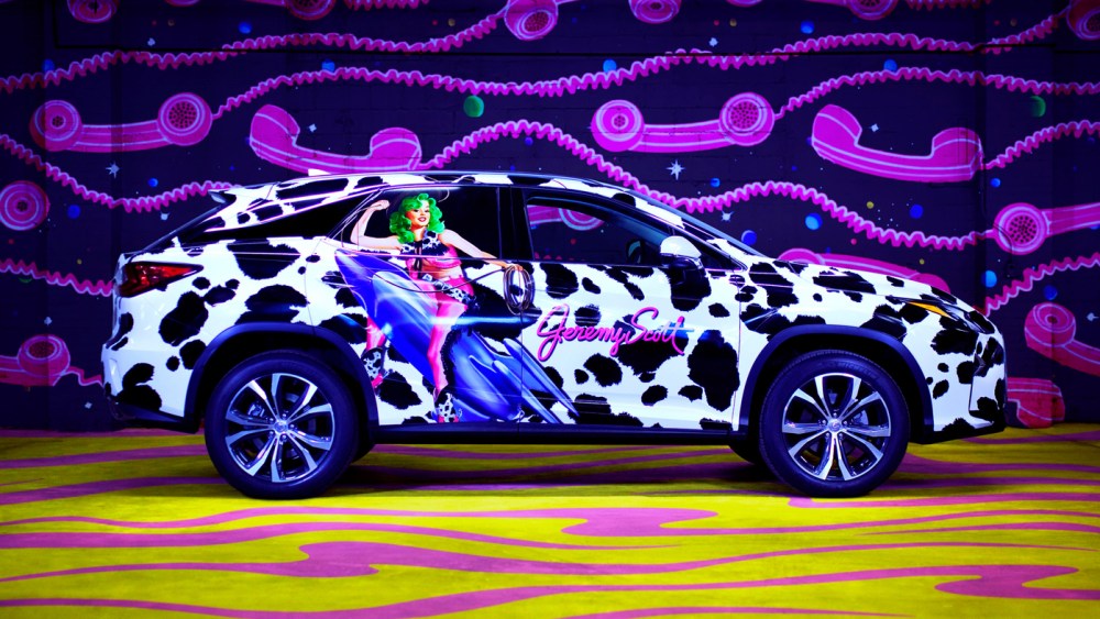Jeremy Scott's design for Lexus.
