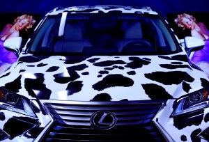 Jeremy Scott's design for Lexus.