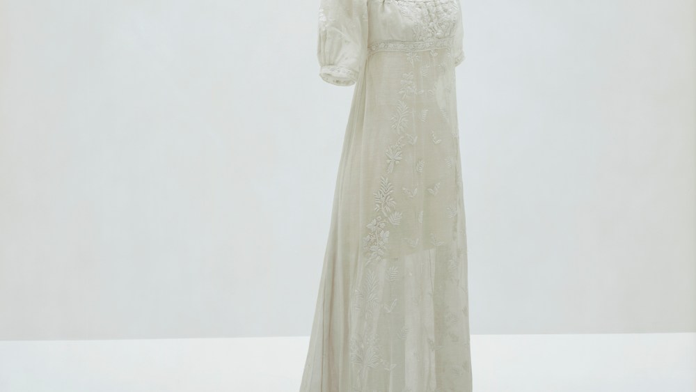 Dress worn by Empress Joséphine