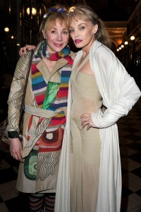 Julie Depardieu and Arielle Dombasle