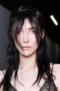 Backstage at Christopher Kane RTW Fall 2016
