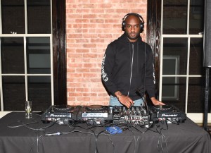 Virgil Abloh at Kendall + Kylie Launch Party