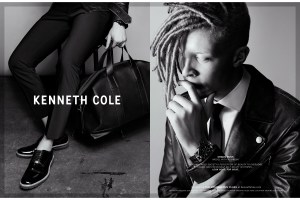 Shaun Ross, Kenneth Cole 2016 spring ad campaign