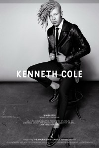 Shaun Ross, Kenneth Cole 2016 spring ad campaign