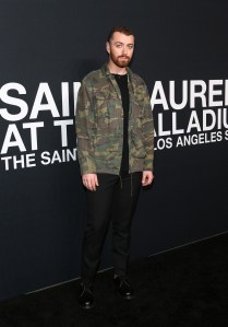 Sam Smith at Saint Laurent Fall 2016