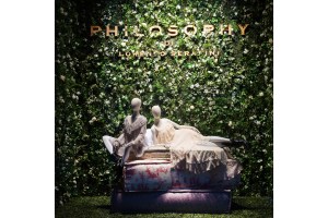 One of Philosophy di Lorenzo Serafini's spring looks at Milan's La Rinascente windows