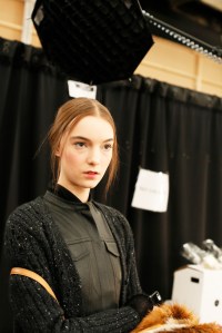 Backstage at Marchesa RTW Fall 2016
