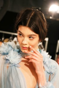 Backstage at Marchesa RTW Fall 2016